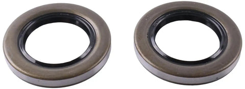 2 Pack Upgraded Bearing Grease Oil Seals 1 543511 For Exmark Zero Turn Mowers And Toro Models 29518 And 30070 Caster Fork Pivot: 2 black seals