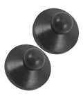 Premium 2 Pack Patio Umbrella End Caps Replacement Kit With Black Plastic Rib Covers For Parasols And Outdoor Garden Use, Super Durable Refresh Renew Function Fits Most Brands Effortlessly. Black plastic umbrella end caps, 2-pack replacement tips.