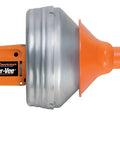 Gutsy Plug Pulling Hand Held Plumber Snake Rig featuring two heavy duty flex core cables for easy sink and tub blockage removal.