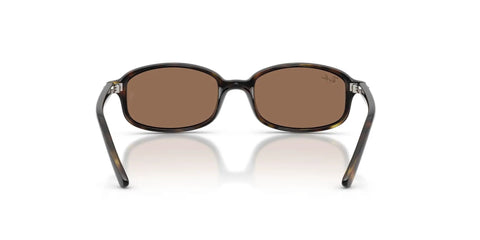 Rear view of Tween Sunglasses RJ9132S Havana Brown 49mm Lens Narrow Face XX Small Frame with durable temple arms.