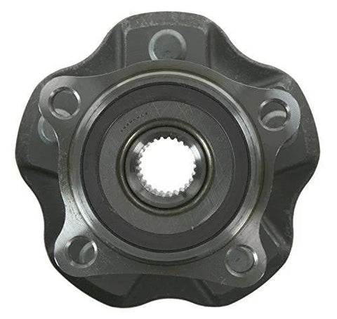 Front view of Model 512365 Wheel Bearing And Hub Assembly Fits Toyota Highlander 2014 To 2023 And Lexus RX350 RX450h Sienna 2021