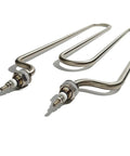 Heavy Duty SS304 Electric Air Heating Element Featuring 16Mm M16 Thread And 448Mm Length This 3Kw Immersion Resistance Heater with curved rods.