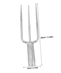 All In One Prong Head Fishing Fork And Garden Tool For Spearfishing Weeding And Digging Heavy Duty Workhorse Yet Lightweight Cultivator, 28cm