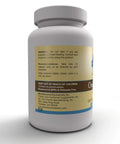 Side view of a bottle labeled Lithium Orotate 30mg, 100 Vegetarian Capsules For That Everyday Mood And Immune Boost, Natural Non-GMO Formula, Gluten Free, Made In USA In FDA CGMP Facility.
