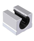 4 Pieces Aluminum Block 16mm Linear Motion Ball Bearing Slide Blocks For SBR16 Linear Guide Rails Heavy Duty Precision Guide Blocks For CNC Machines 3D Printers And Motion Systems, aluminum linear bearing block