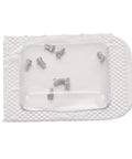 Pro Grade Stainless Steel Micro Watch Repair Screws Heavy Duty Back Cover Fasteners 1X1.3X2.4Mm in a sealed package.