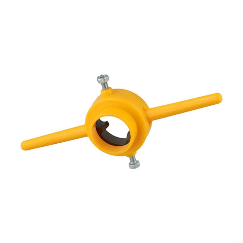 Premium PPR Pipe Thread Repair Kit With 6PCS Step Drill Tools And NPT Dies For PVC Water Pipes To Fix Leaks Fast Without Replacing Fittings In Your Home yellow plastic pipe die holder with steel screws