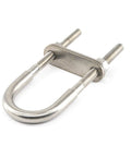304 stainless steel U bolt set M5x78mm for marine boat deck hardware, rust-resistant and durable for marine stainless steel U bolts needs.