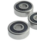 608RS Bearings 8x22x7mm ABEC-1 2RS Roller Ball Bearings Kit for Skateboard and Scooter High Precision Mini Bearings Pack of 20 or 50 with Shielded Design for Smooth Spin and Long Lasting Durability Pro Grade Dope Gear for DIY Builds, three shielded bearings