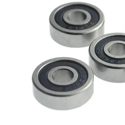 608RS Bearings 8x22x7mm ABEC-1 2RS Roller Ball Bearings Kit for Skateboard and Scooter High Precision Mini Bearings Pack of 20 or 50 with Shielded Design for Smooth Spin and Long Lasting Durability Pro Grade Dope Gear for DIY Builds, three shielded bearings