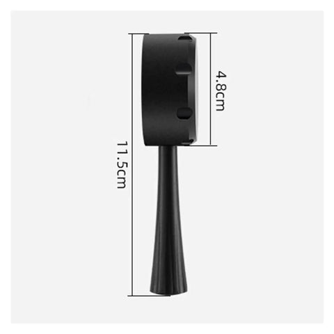 Durable Metal Steam Lever For Espresso Machines Spare Parts And Fitments Practical Replacement Accessory For Home Barista Use In Busy Kitchens And Cafes With Smooth Operation And Long Lasting Reliability, black 11.5cm lever