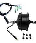 Electric Bike Hub Motor 36V 250W And 48V 350W Brushless Rear Wheel Drive, 9 Pin Connector, 135mm Split Gear, cable