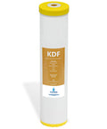 Kinetic Degradation Fluxion Replacement Filter For Whole House Water System Say Goodbye To Heavy Metals With KDF Catalytic Carbon High Capacity Filtration Four Point Five By Twenty Inch Replacement Cartridge Easy To Install No Fuss