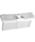 Lint Filter Replacement For Heat Pump Laundry Dryer And Washing Machine Fit 00656033 Spec No Tools Needed Easy Hand Swap Traps Fabric Scraps And Tiny Lint To Cut Buildup, white mesh