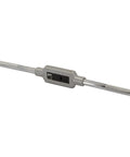 1/4 To 1-1/8 Inch Adjustable Tap Wrench With Long Handle For Extra Leverage, handles 1/8 to 3/4 Inch NPT Pipes, silver finish