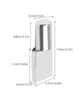 Heavy Duty 80 Piece 5mm Iron Shelf Pegs Nickel Plated Spoon Shape Cabinet Supports For Bookcases And Cabinets Keeps Shelves Level And Snug