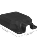 Heavy Duty Plastic Protective Junction Box Cover For Welding Machines And Cable Runs Black Electrical Case Guard