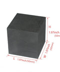Pro Grade Graphite Ingot Plate For EDM, Smooth Polished Surface 50mm X 50mm X 50mm, High Precision With Tight 0-0.05mm Tolerance