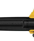 DCBL722BR 20V Max XR Brushless Cordless Handheld Blower Tool Only Renewed side view with concentrator attachment visible