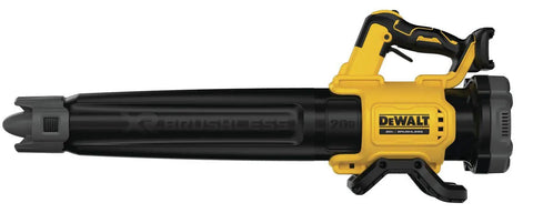 DCBL722BR 20V Max XR Brushless Cordless Handheld Blower Tool Only Renewed side view with concentrator attachment visible