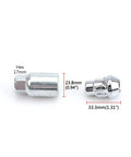 Upgrade Your Ride with Top Tier Lug Wheel Studs Kit for Mitsubishi Mirage Montero Pajero Models Made From Tough Premium Steel And Ready To Rock Your Car Nuts Replacement Accessory, 17mm hex, 33.3mm