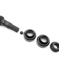 Badass Gear Shaft Collar Cover Kit Build Fits 800 Z8 800EX and 1000 Transmission Upgrade Keeps It Smooth Under Pressure With Sealed Shell Protection Against Dirt Grab This Sweet Deal for Your Ride and Get Back on the Trails like a Boss. black metal gear shaft collar cover kit for 800 Z8 800EX 1000 transmission