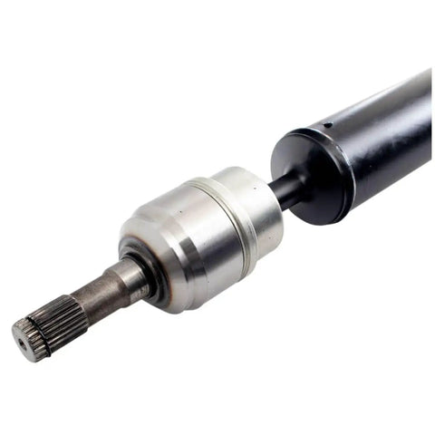 Rear Drive Shaft Support For Cadillac Srx Knocks The Shake Out For A Buttery Smooth Ride Fast Drop In Replacement And Street Ready Stiffness For 2010 Through 2016 Models close-up view of robust metallic part.