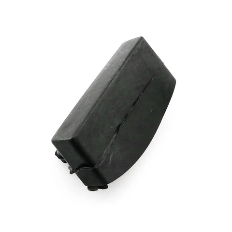 Black plastic slat end cap from Ten Pack Bed Slat End Cap Holders Kit, 55mm Wide By 12mm Thick, Replacement End Caps For Bed Slats