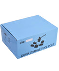 Packaging box for Wedge Type Quick Change Tool Post Set For Mini Lathe And 12 Inch Swing CNC Lathe with images of tool holders.