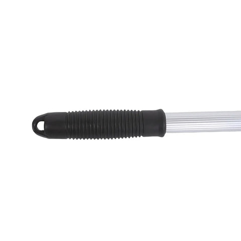 YDuupxe Measuring Wheel Dual 4in 0-9999.9m 0.5% Accuracy Tool handle with textured grip for improved control.