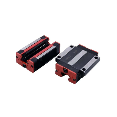 Get Your Precision Linear Guide Rail Kit Sliding Smooth As Butter With HGH15CA, HGW20CC And More Blocks For Super Fast Motion And Zero Messy Maintenance Today. black and red linear guide rail blocks