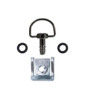 Race Ready Quick Release D Ring Fasteners For Motorcycles Type C One Quarter Turn Clip Style 19mm Black Chrome Ten Pack Include Ten Pins And Twenty Washers Universal Fit For Most Bikes
