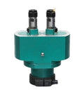 Heavy Hitter Dual Spindle Bench Drill Press featuring tight multi axis controls, dual spindle manual aluminum design for precise tapping.