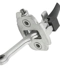 VW Lupo Front Door Hinge Check Strap Replacement 6E0837249C 6X0837249 metal with damped soft close, angled view