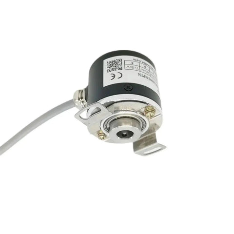 Incremental Optical Rotary Encoder With Hollow Shaft Bore 6mm Or 8mm Through Hole 100 200 360 500 1024PPR 5V Line Driver display