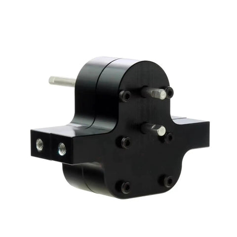 Aluminum Alloy Transfer Box Upgrade For RC Cars Fits MN98 MN99s WPL D90 MN91 MN96 C14 C24 4WD 6WD 370 Models black aluminum gearbox