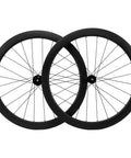 Carbon Disc Wheelset 50C-25 Clincher Road Wheels UD Matte Finish Six Bolt 12x100 Front And 135QR Rear