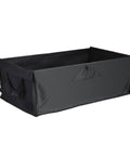 Solid As A Rock Foldable Replacement Liner For Camping Wagons waterproof washable insert in sturdy black fabric, designed for outdoor use.