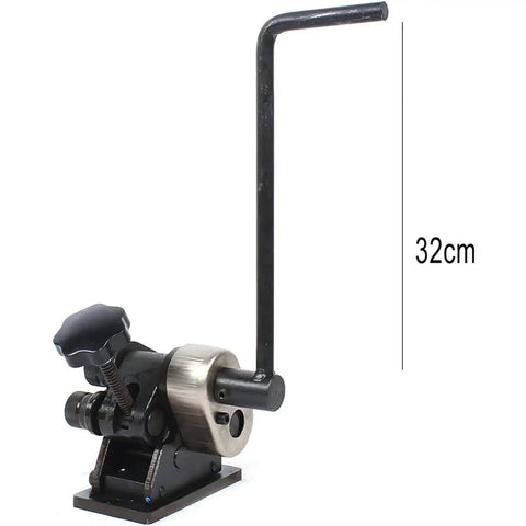 Beast Mode Manual Roll Bending Machine Tool Featuring Adjustable Gap Ring Roller Setup For No Sweat Pipe Shaping And Rock Solid Metal Bar Working Precision