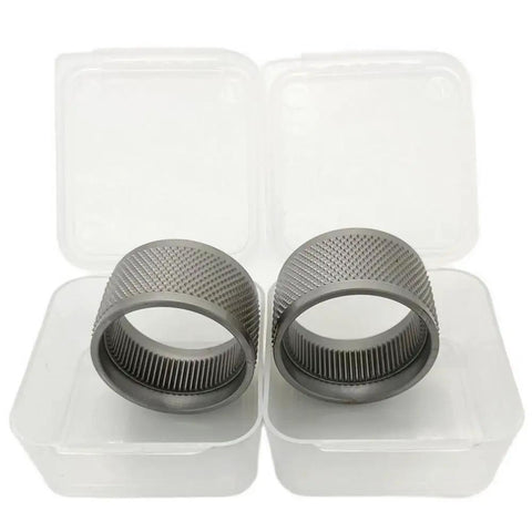 Replacement Tensioning Wheel For P321 P323 Battery Powered Plastic Strapping Tool Spare Part For Beefy High Performance Strap Tensioning And Easy Install, 2 metal wheels