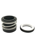 Heavy Duty Mechanical Shaft Seal For Water Pump With Single Spring Designed For 28mm Engines Using Ce Carbon Nbr Materials to stop leaks, includes rubber gasket.