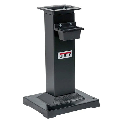 Hardcore 10 Inch Bench Grinder With Dual 24 And 46 Grit Coarse Vitrified Wheels Paired With A Rock Solid Metalworking Stand for stability.