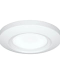 Emblem Collection Surface Mount LED Light Aluminum White Finish For Hallways Kitchens Living Rooms And More Modern Fixture