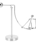 Dope Newton Pendulum Desk Decor With Surfing Or Skiing Little Man Figurines, Smooth Movement Educational Science Toy For Office