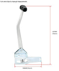 Detent Shifter Assembly For 3 And 4 Speed Transmissions Street Tested Gear Shifts For GM TH200 TH250 TH350 TH400 700R4