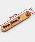 Hidden Door Pivot Hinges 360 Degree Rotatable For Wood Doors Secret Doors Bookcase And Cabinet Doors Copper Alloy Durable 4 Pack