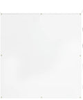 5x5 Ft Archery Backstop Netting Arrow Catcher For Bow Training with ropes and hooks for mounting shown on white background