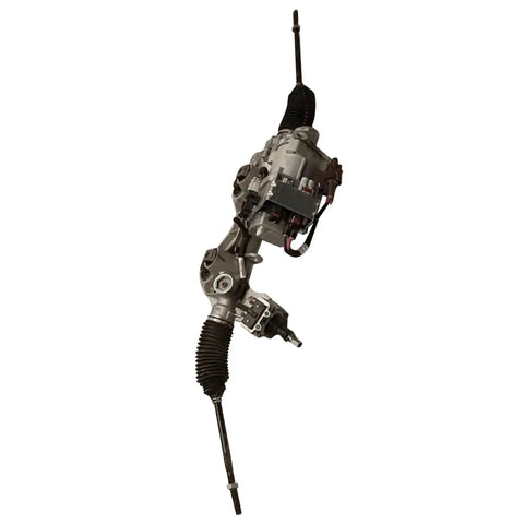 Premium Electric Steering Rack And Pinion Assembly For 2024 Chevrolet Silverado EV with seals, detailed view showing connections and rack design.