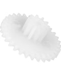 Plastic Gear Set For RC Car And Robot Motors 30 Teeth Model 30102B Worm Reduction Gear, close-up of a single durable plastic gear with 30 teeth.