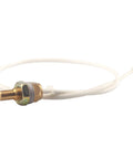 Thermal Sensor Replacement For Jim Bowie Daniel Boone And Davy Crockett Pellet Grills 110V P1036 Compatible Heavy Duty 18 Inch Wire Keeps Your Grill Temps On Point. brass sensor with 18-inch wire